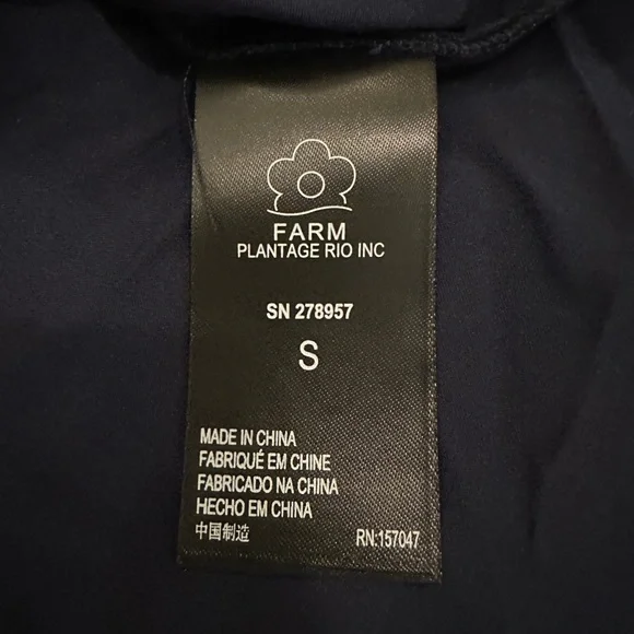 Farm Rio Pleated Crepe Midi Skirt/Anthropologie/ Size: S - Picture 7 of 12